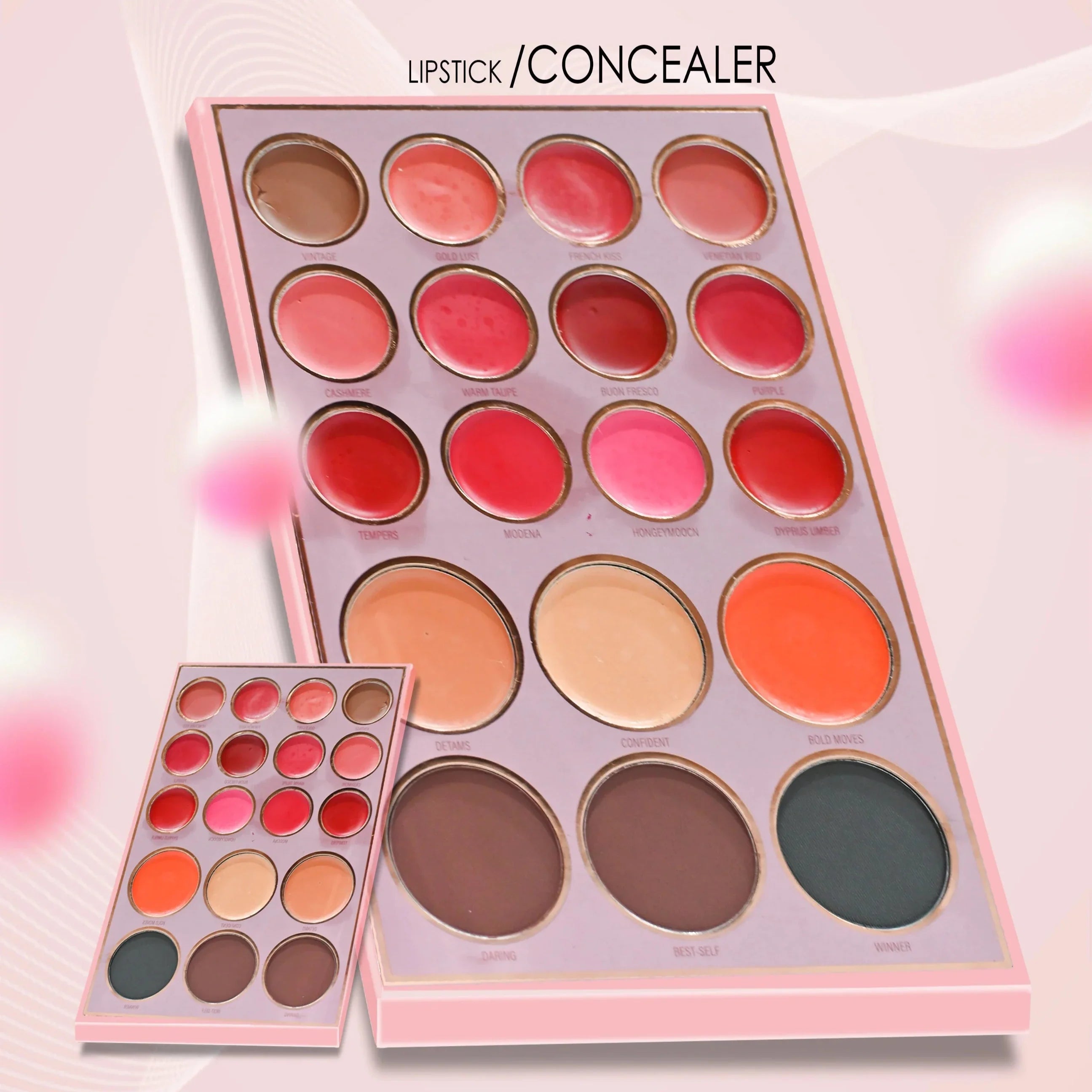 Mocallure 5 Pages Makeup Book Palette