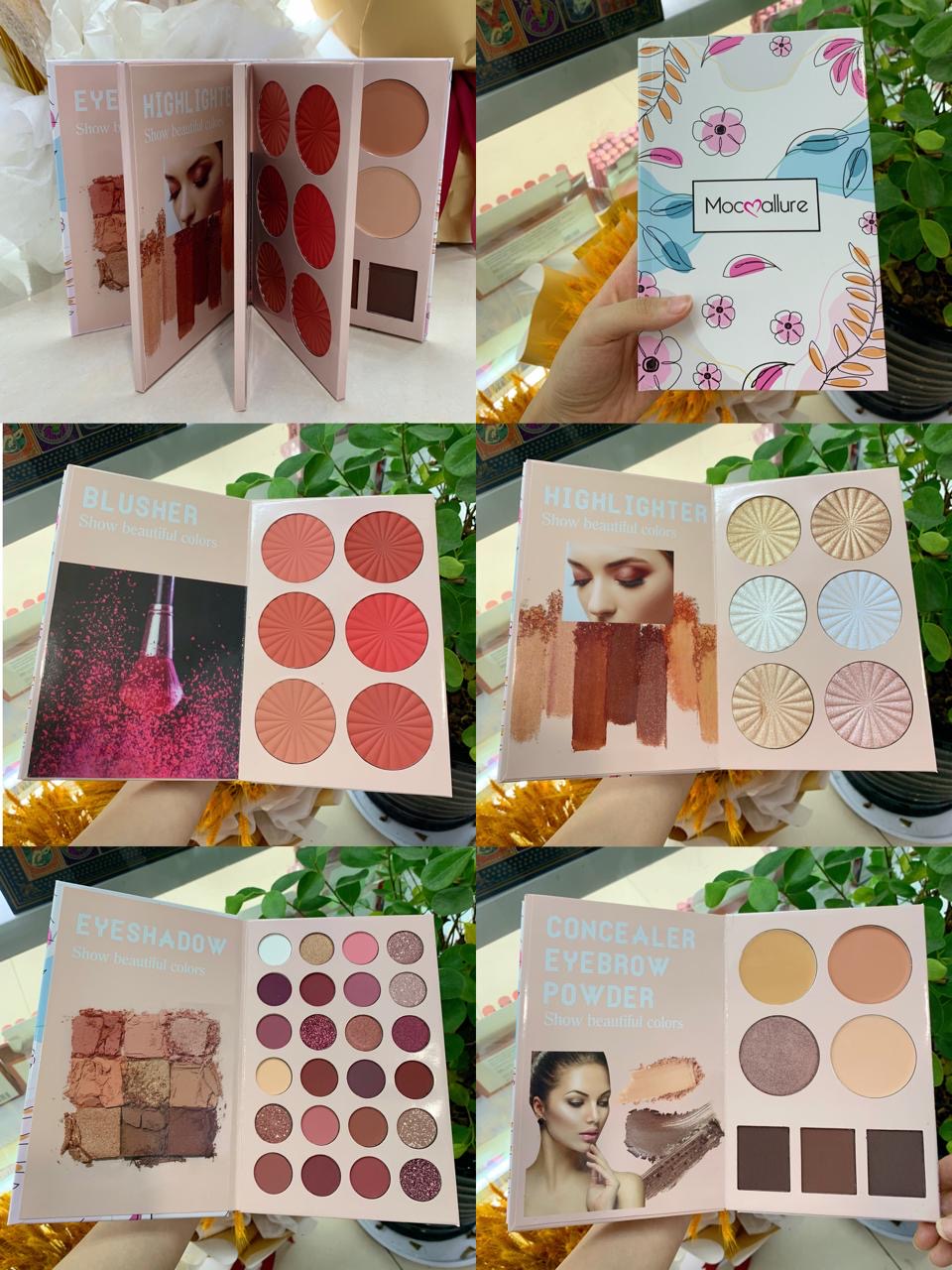 Mocallure 4 In 1 Eyeshadow Palette Book